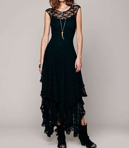 !!! FREE SHIPPING !!! last one in stock!!! Sexy Black Dress in size 36
