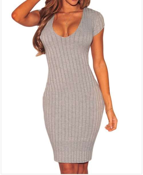 Gray Dress Size M