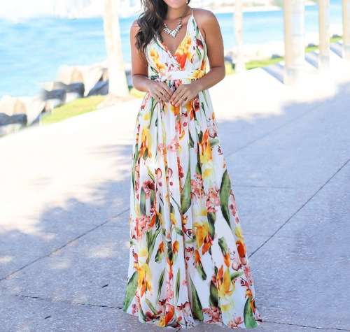 Floral Summer Dress in size S to XL