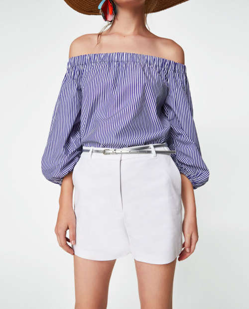 FASHIONABLE WHITE PANTS IN SIZE M