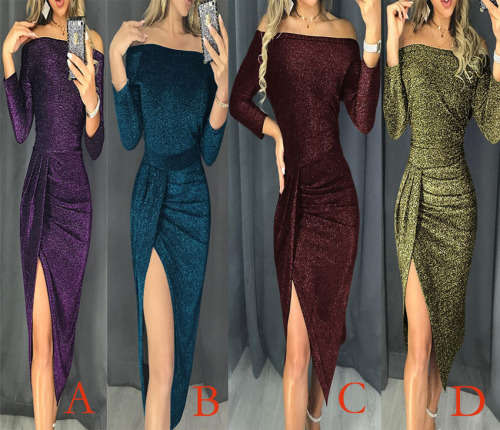 ELEGANT DRESS/ PARTY DRESS IN FOUR COLORS IN SIZE M TO L
