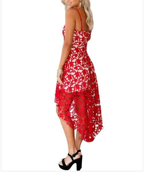 Fashion Red Dress IN SIZE S