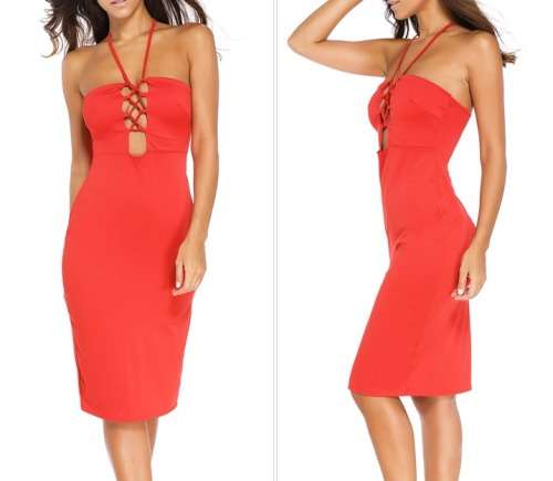 Sexy Red Dress In size M,L