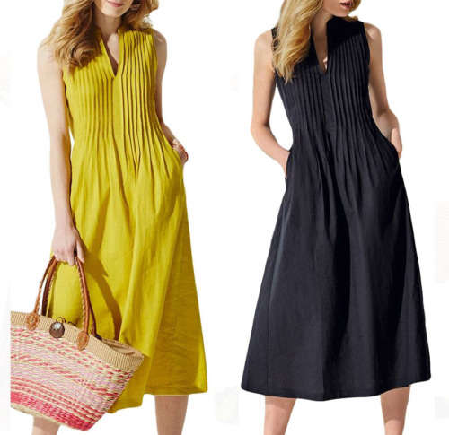 Fashionable Yellow dress IN SIZE 32