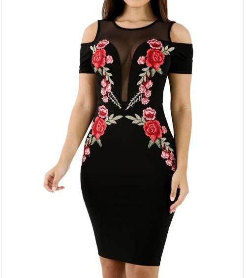 SEXY BLACK DRESS IN SIZE L