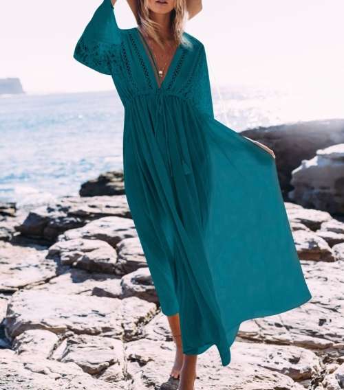ELEGANT BEACH DRESS/ BEACH COVER