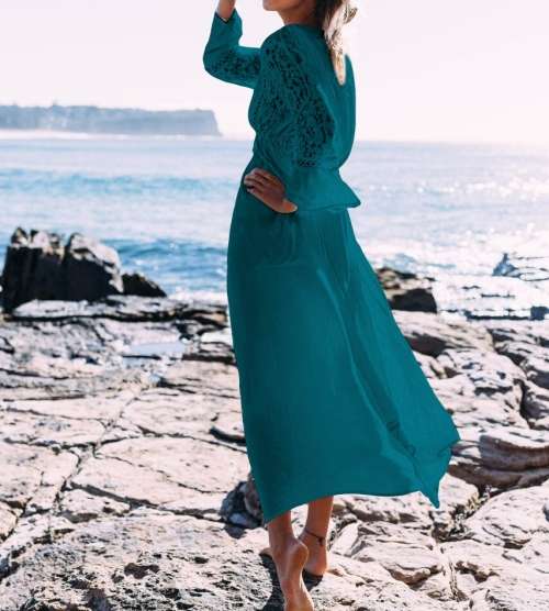 ELEGANT BEACH DRESS/ BEACH COVER