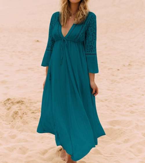 ELEGANT BEACH DRESS/ BEACH COVER