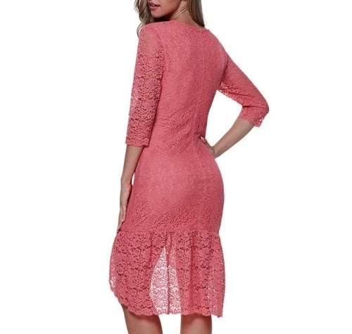 !!! free shipping !!! Sexy Pink Dress in Size S to L