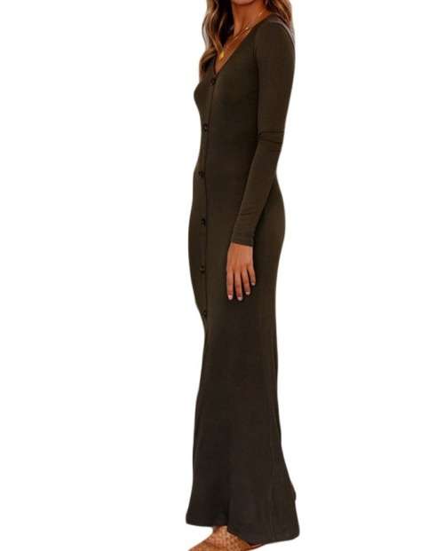 FASHIONABLE LONG SLEEVE DRESS IN SIZE 34