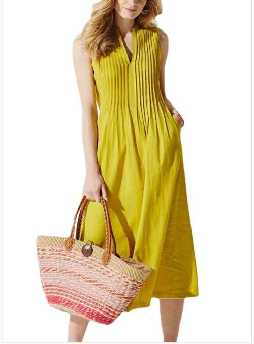 Fashionable Yellow dress in size S, M