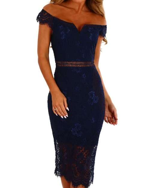 Women`s Sheath Dress Knee Length Dress IN SIZE S TO L
