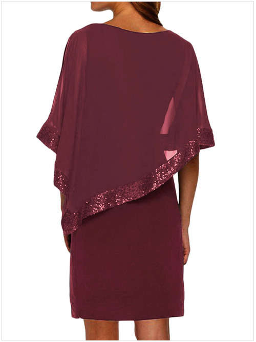Maroon formal dress in size 34