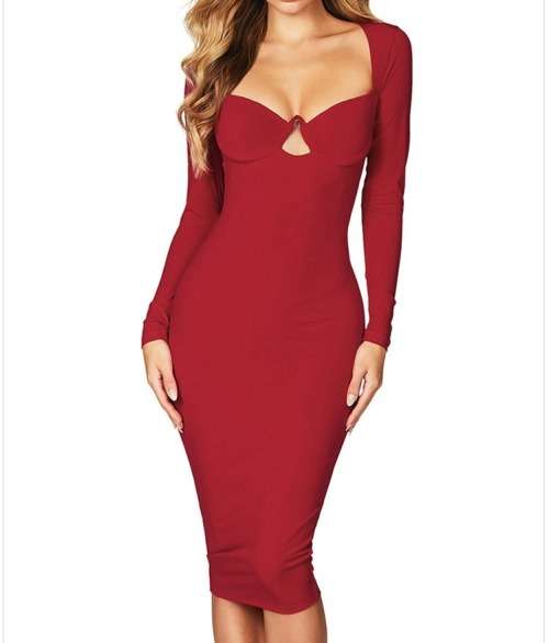 Red party dress IN SIZE M