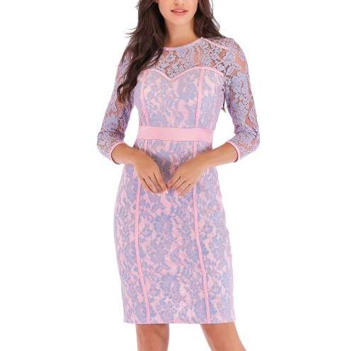 Long Sleeve Lace Dress in size 32