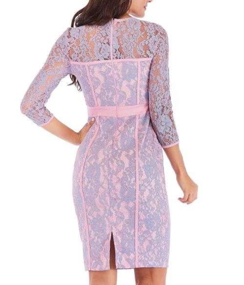 Long Sleeve Lace Dress in size 32