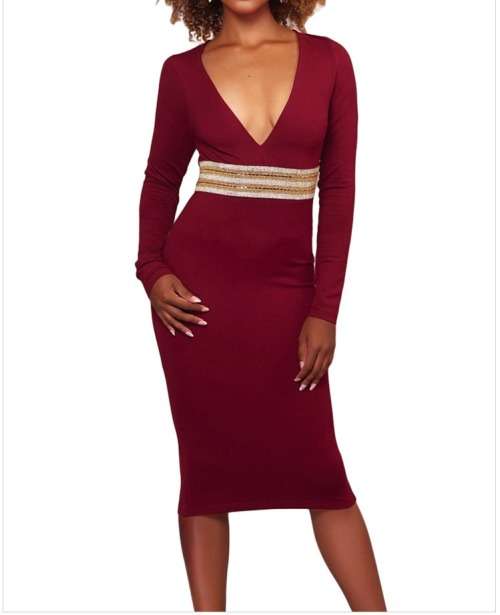 SEXY LONG SLEEVE DRESS/ CASUAL DRESS IN SIZE S TO M