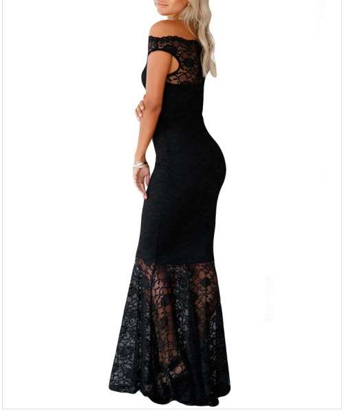 Elegant Black Lace Dress in size S to L