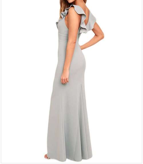 Beautiful Gray Occasion Dress in M