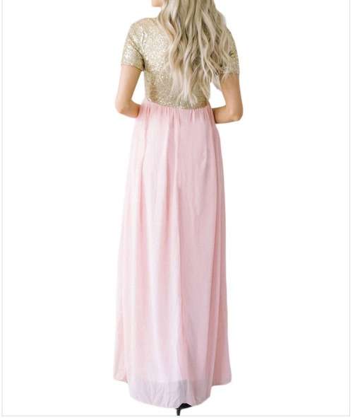 STUNNING PINK DRESS IN SIZE S TO M