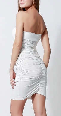 Beautiful Elegant White Dress In Size XS