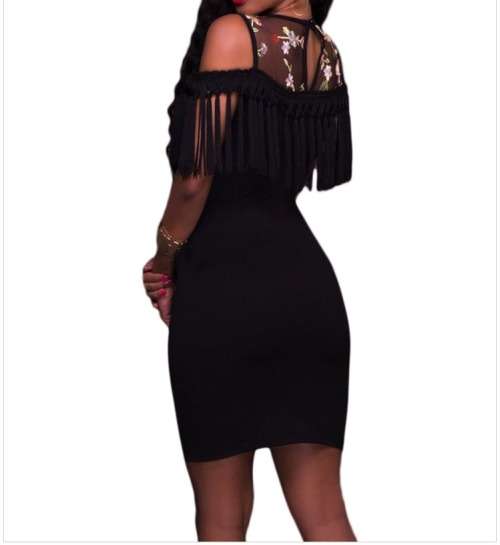 STUNNING BLACK DRESS IN SIZE M,L