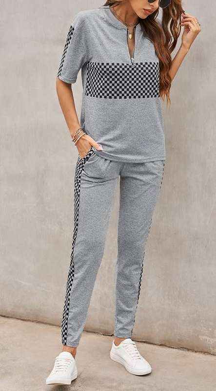 Gray Summer Tracksuits