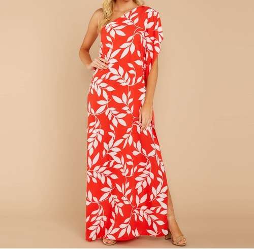 Sexy One Shoulder Summer Dress in size S to L