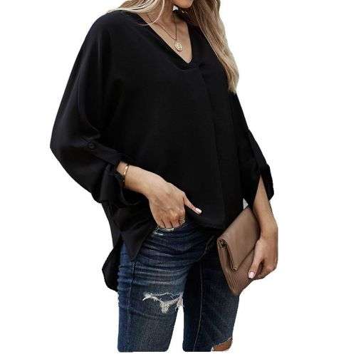 Fashionable white top in size S to XL