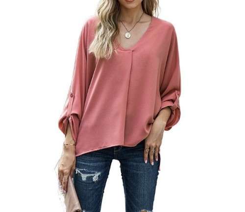 Fashionable white top in size S to XL