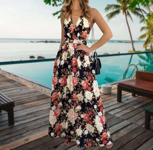 Maxi Summer Dress in size S to XL
