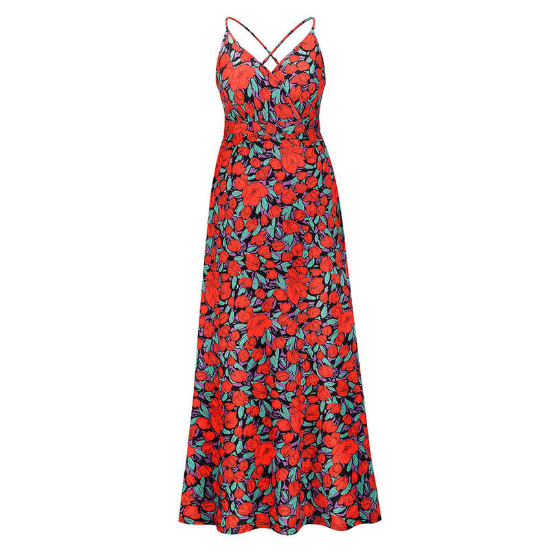 Floral Sexy Summer Dress in size S to XL