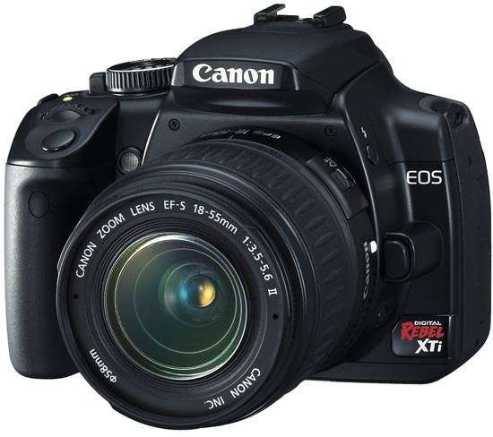 canon 400d proffesional camera with lens