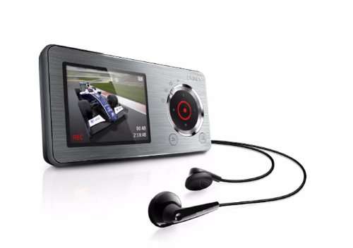 Philips GoGear MP4 player SA2CAM04K/02 Cam 4GB - Dark Grey
