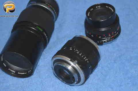 3 OLD LENSES