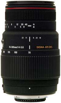 Sigma 70-300mm F4-5.6 DG Macro for Canon