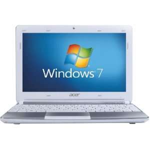 Acer Aspire One D270 10.1 inch Netbook - White (Intel Atom N2600 1.6GHz, 1GB RAM, 320GB HDD, LAN, WL