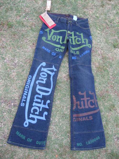 VON DUTCH STYLISH JEAN--NEW--