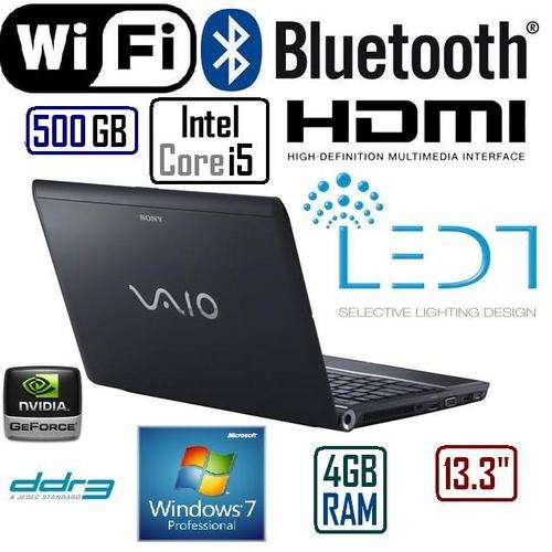 CRAZY R1 AUCTION***SONY VAIO VPCS117GG INTEL CORE i5-520M 2.4GHZ, 4GB, 500GB HDD