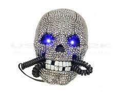 UNUSUAL TELEPHONE--SKULL PHONE--