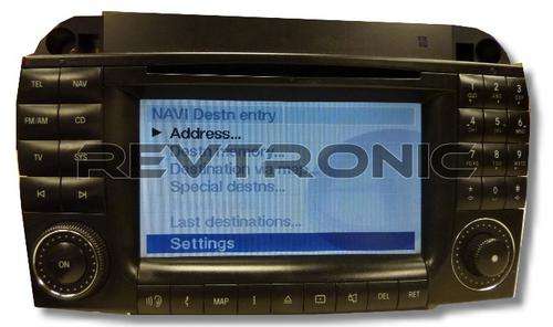 MERCEDES BENZ NAVIGATION/TV RADIO