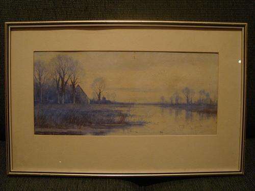 Winter Moor and River