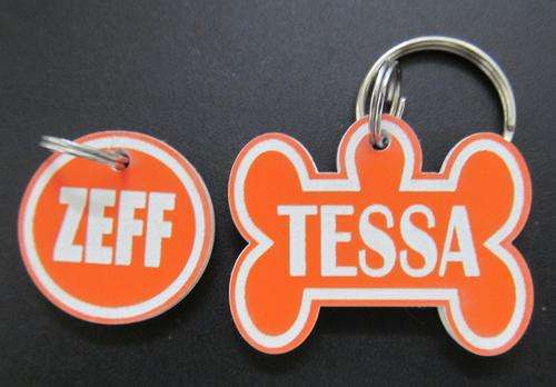 DOG TAGS WITH FREE ENGRAVING