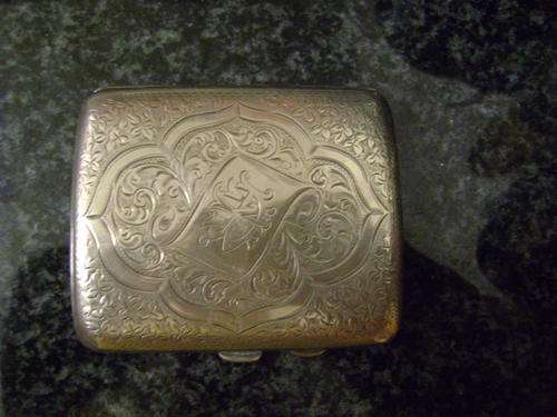 silver sigarette case