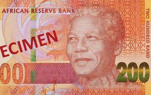 Mandela R 200 note 'AA' Prefix
