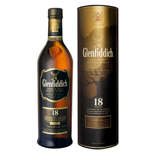 Glenfiddich 18 year old whisky