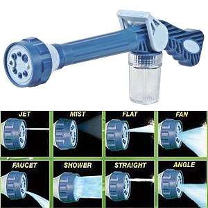 JET EZ Water Cannon - 8 Built-in nozzel features