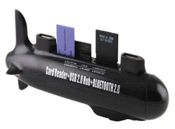 58 in 1 SUBMARINE USB 2.0 Hub,Card Reader,Bluetooth 2.0 - Ultimate USB combo
