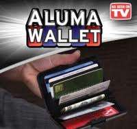 Aluma Wallet, Stylish and Robust great protection for cards and cash etc...