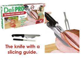 Deli Pro Knife set, you will never need another knife for perfect slice's...